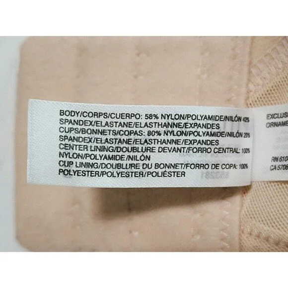 Wacoal Womens UK 32F/US 32G Ultimate Side Smoother Underwire T-Shirt Bra Beige - Picture 5 of 6